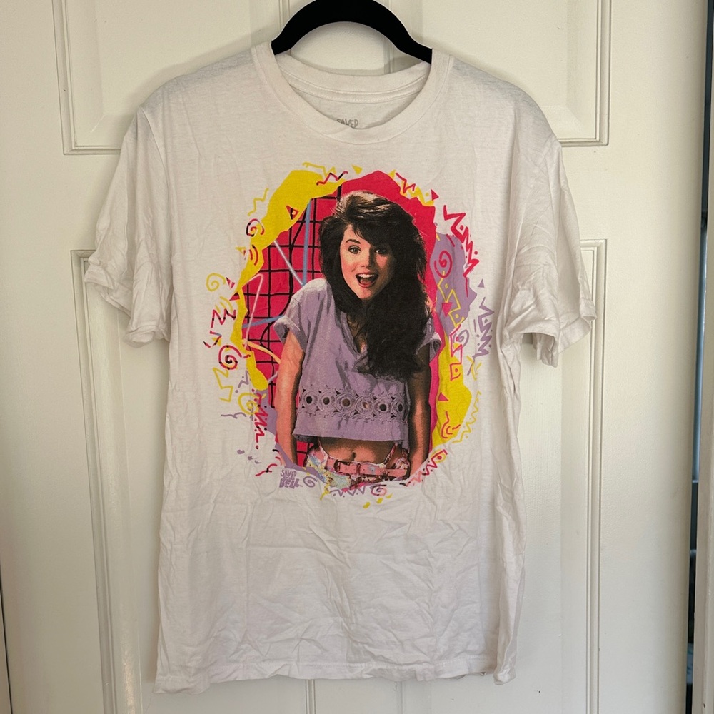 Saved by the Bell Kelly Kapowski 90s shirt